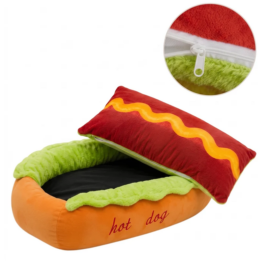 Camita HotDog para Mascotas